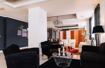 Hotel Pappas Lobby, Kiato, Greece