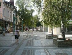 Vidin, Bulgaria shopping promenade